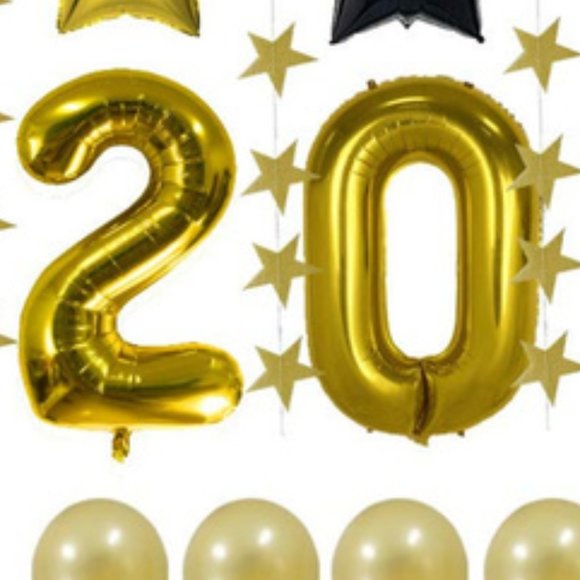 PARTY!!! balloon set 19 & 20th birthday - Picture 2 of 7